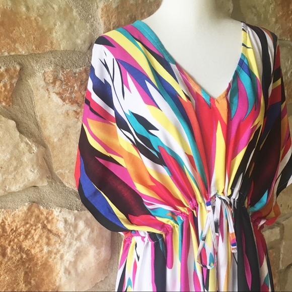 5⭐️Fave! The Vibe Summer Kaftan Coverup. - Picture 5 of 7